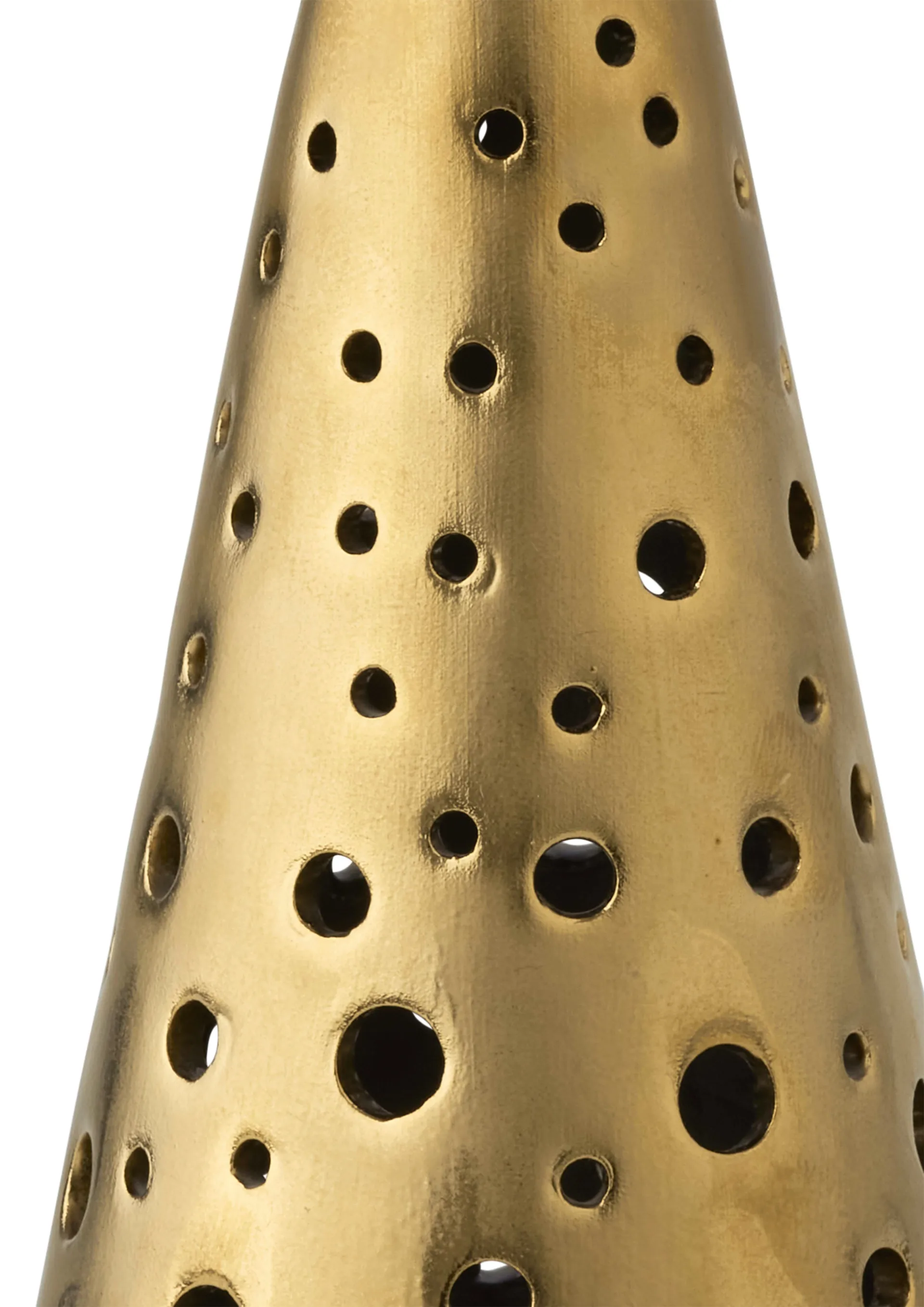 Nobili lysestage lille, Guld-hvid Kähler