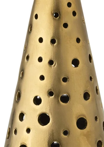 Nobili lysestage lille - Guld-hvid - Kähler