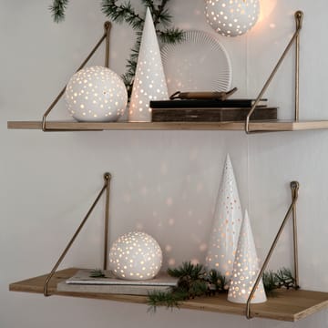 Nobili lysestage mellem - snow white - Kähler