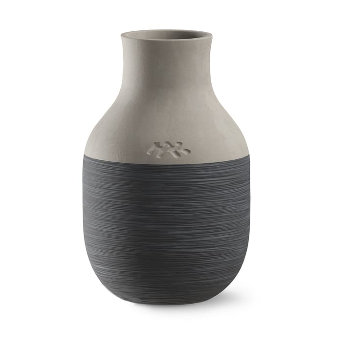 Omaggio Circulare Vase H12.5 cm - Antracitgrå - Kähler
