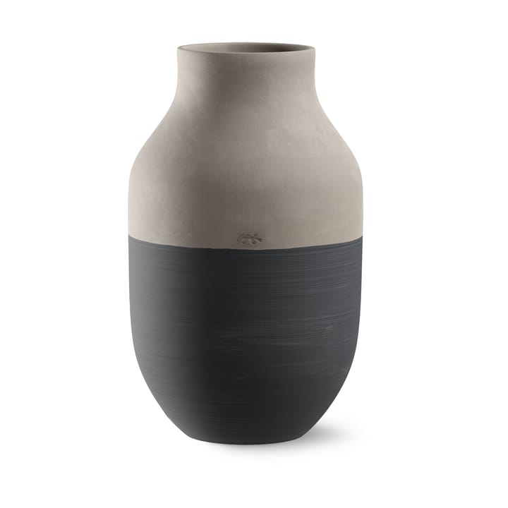 Omaggio Circulare Vase H31 cm - Antracitgrå - Kähler