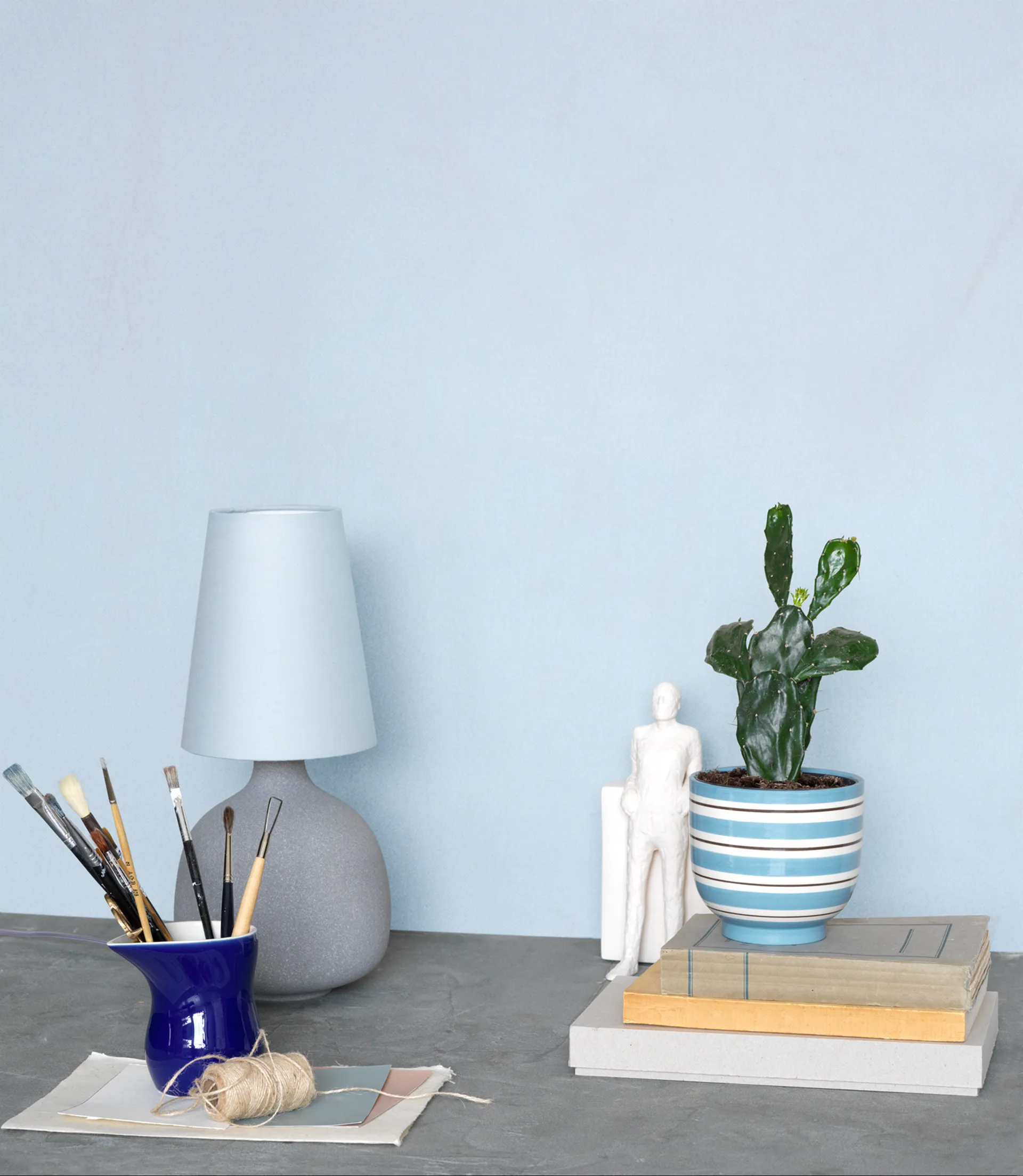 Omaggio Nuovo blomsterkrukke Ø12 cm, Mellemblå Kähler