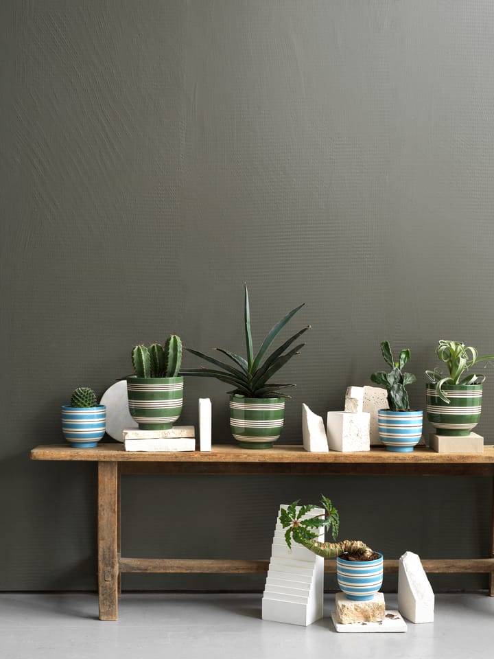 Omaggio Nuovo blomsterkrukke Ø12 cm, Mellemblå Kähler