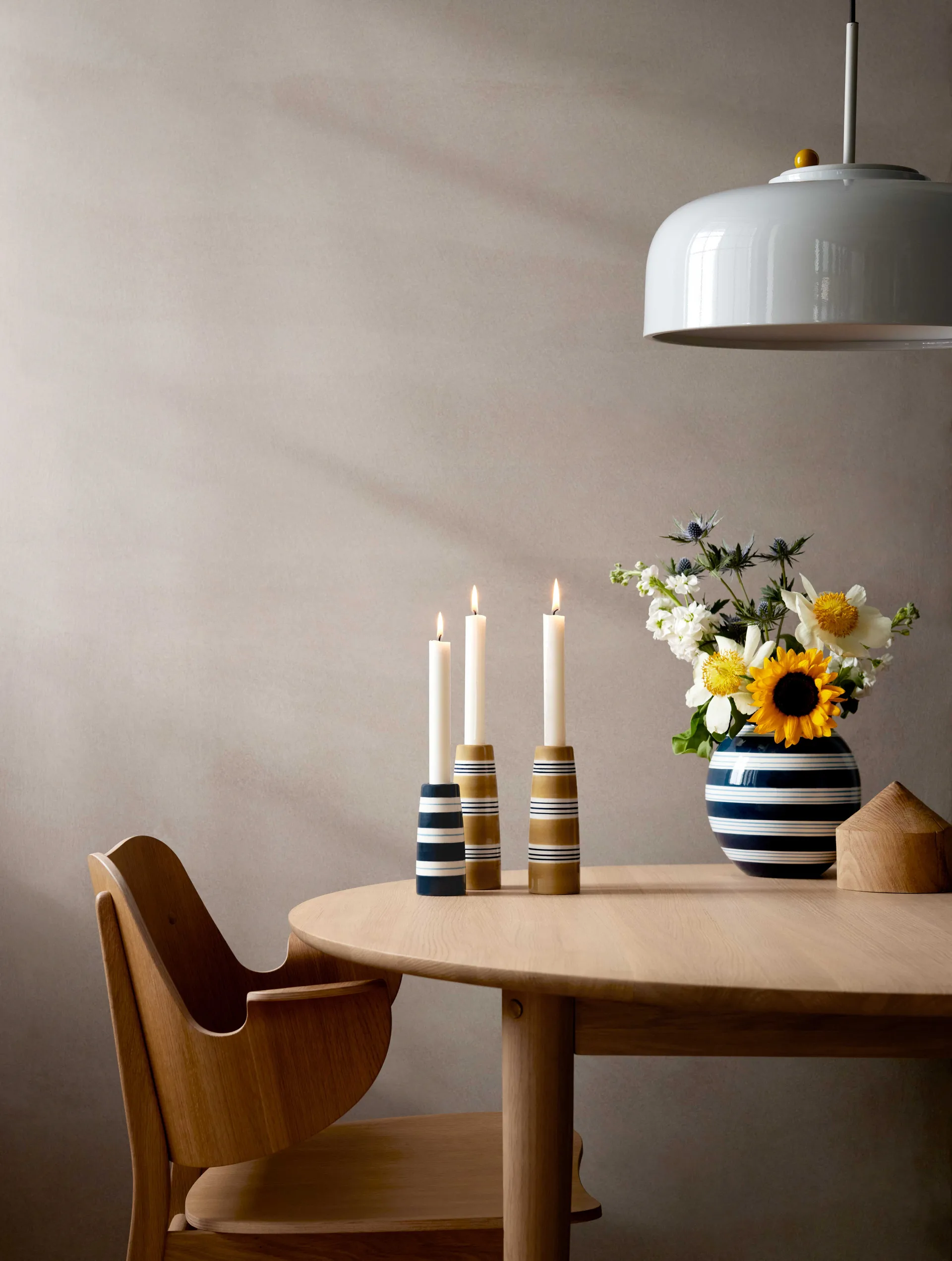 Omaggio Nuovo lysestage 16 cm, Okker Kähler