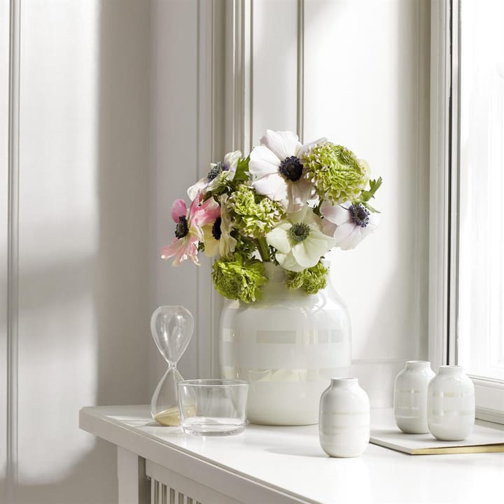 Omaggio Vase perlemor, mellem Kähler