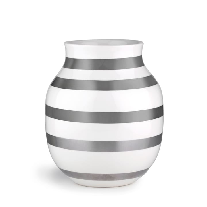 Omaggio vase sølv - mellem - Kähler