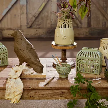 Orangery stage Ø9 cm - Spring leaf - Kähler