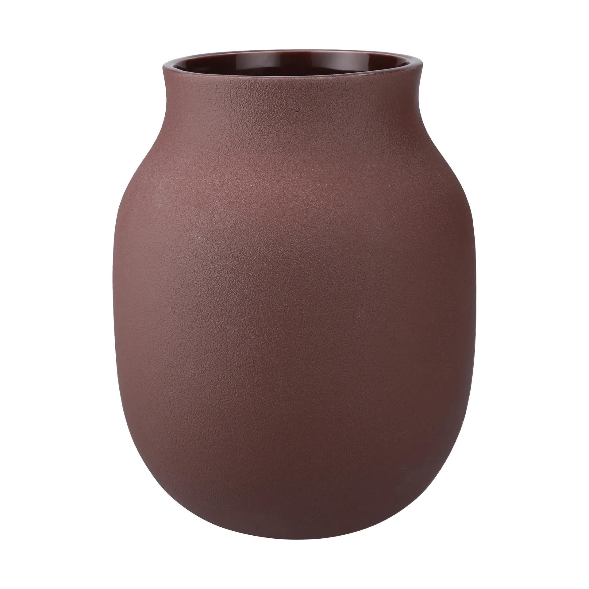 Studio Omaggio vase, Bordeaux, 20 cm Kähler
