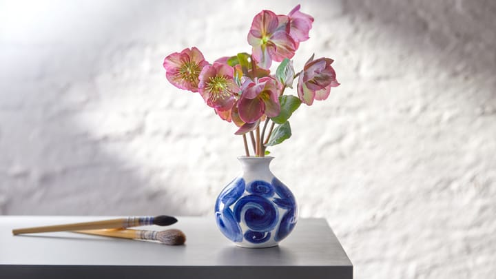 Tulle vase 10,5 cm - Blå - Kähler