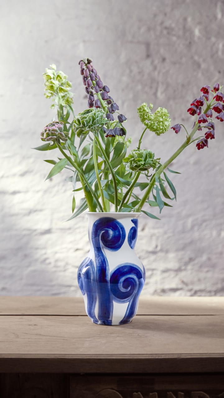 Tulle vase 22,5 cm - Blå - Kähler