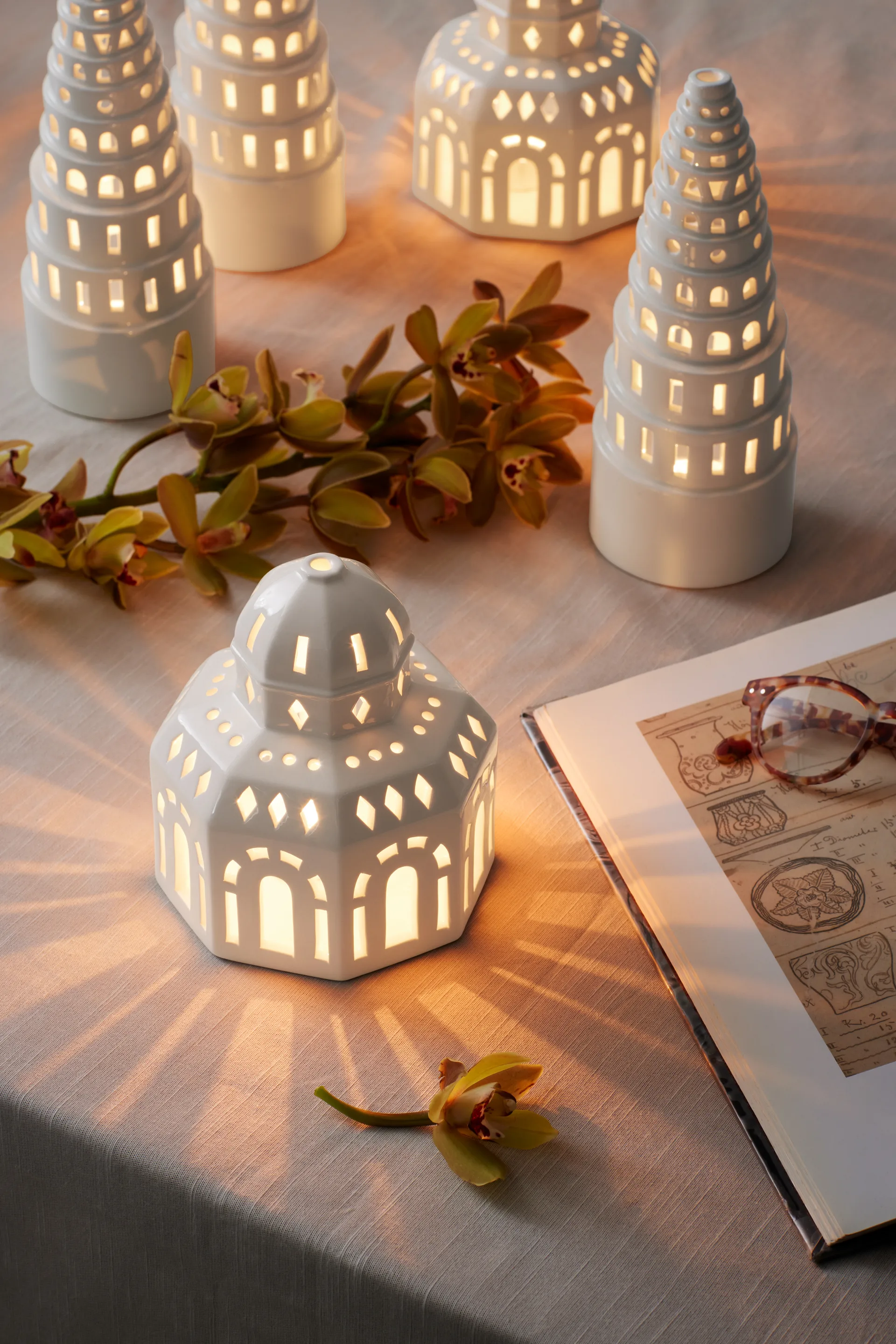 Urbania lyshus, Glassalen Kähler