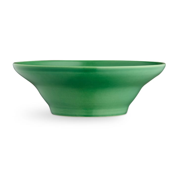 Ursula dyb tallerken Ø20 cm, Mørkegrøn Kähler