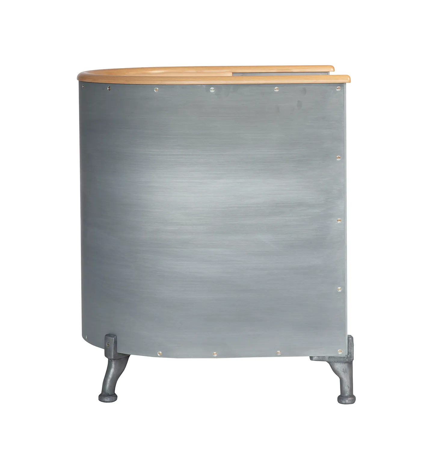 Aluminium Etch lænestol, Tärnsjö natural-etch aluminium-beech Källemo