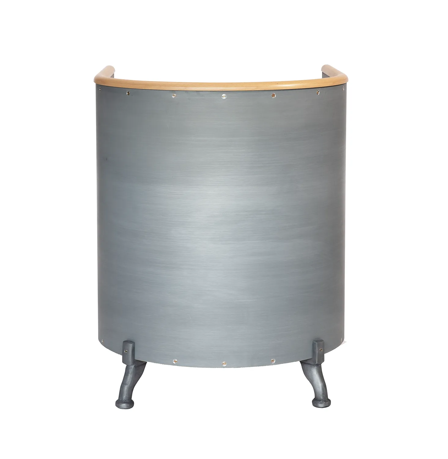 Aluminium Etch lænestol, Tärnsjö natural-etch aluminium-beech Källemo