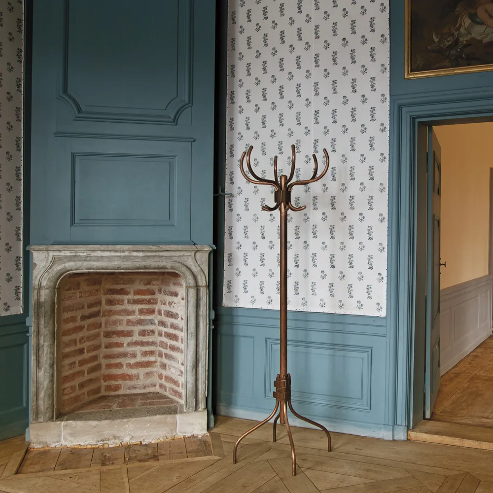 Babe knagerække, Blå-sort læderbælte Källemo