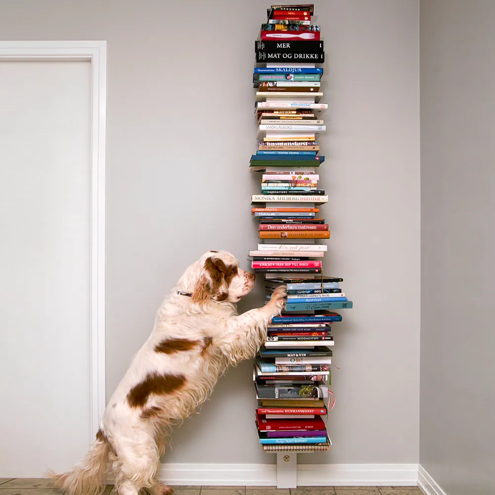 Pilaster væghylde, Hvid Källemo