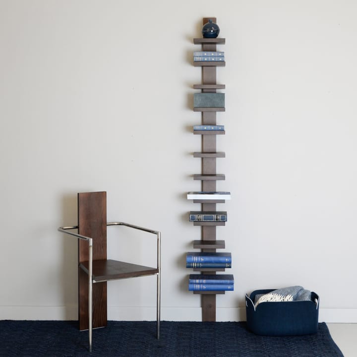 Pilaster væghylde, Ler bejdset Källemo