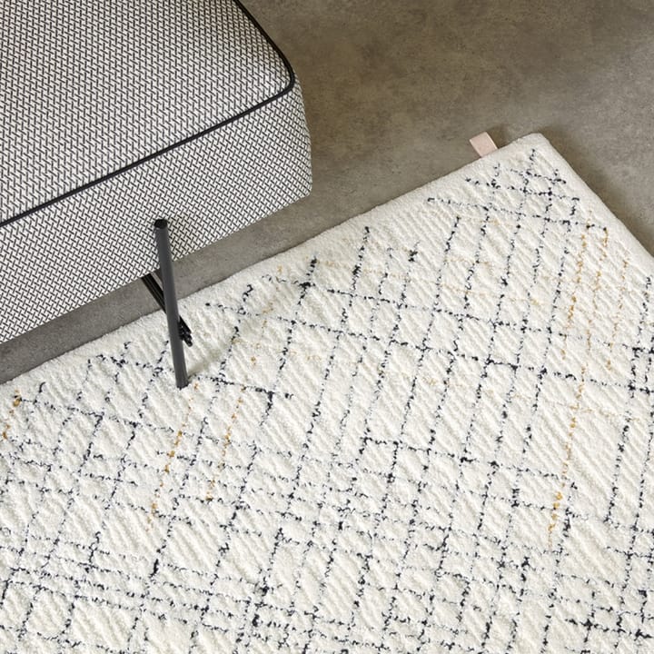 Diamond tæppe, White diamond 170x240 cm Kasthall
