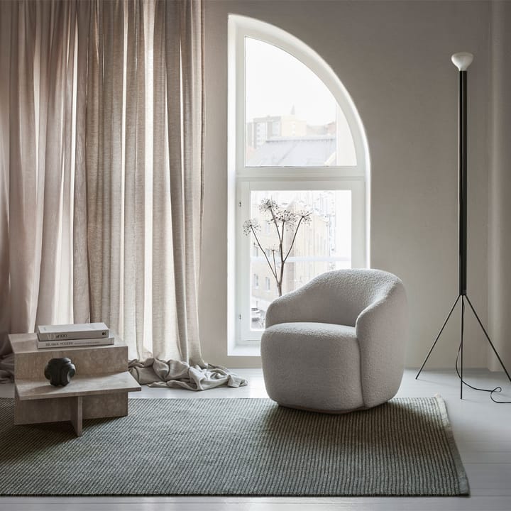 Dot Icon tæppe backing, Silver green 883 200x300 cm Kasthall