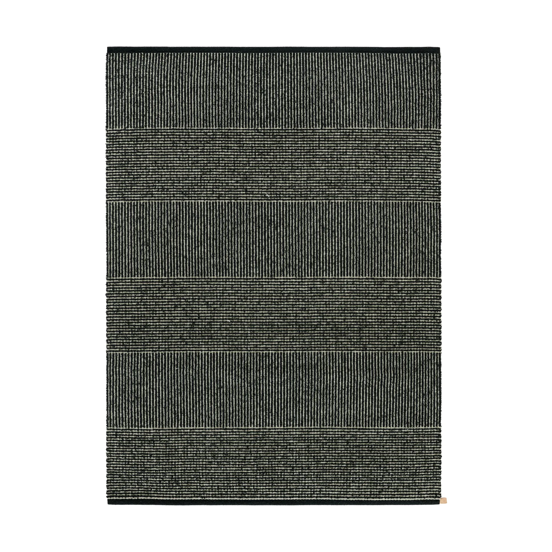 Fasad Duo måtte, Dark black-light grey 501, 170x240 cm Kasthall