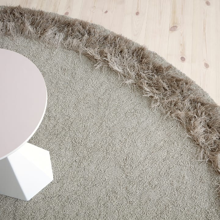 Feather tæppe rundt, Swan 280 cm Kasthall