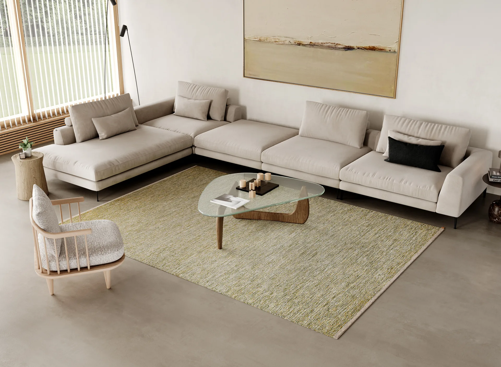 Greta tæppe 200x300 cm, Summer Breeze Kasthall