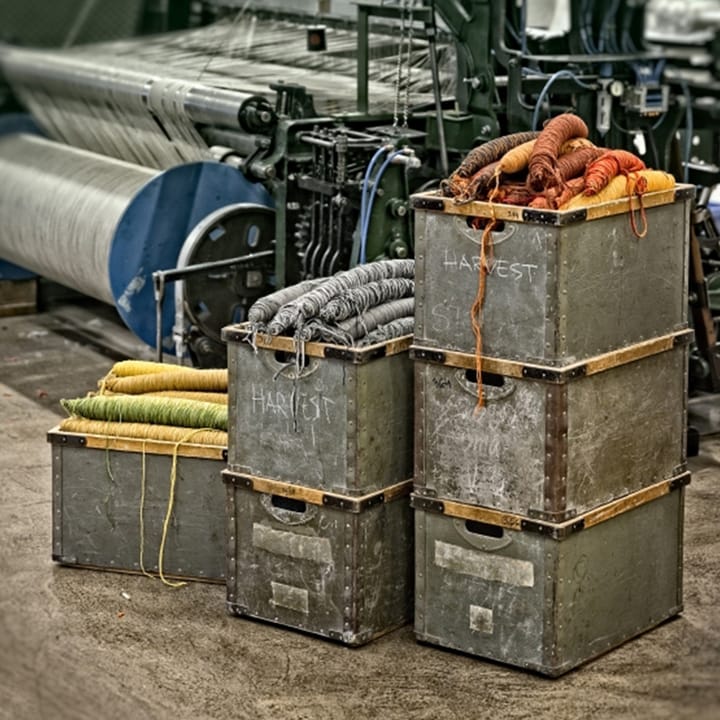 Harvest tæppe - Blå 240x170 cm - Kasthall