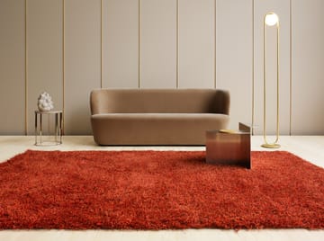 Moss tæppe 170x240 cm - Deep coral - Kasthall