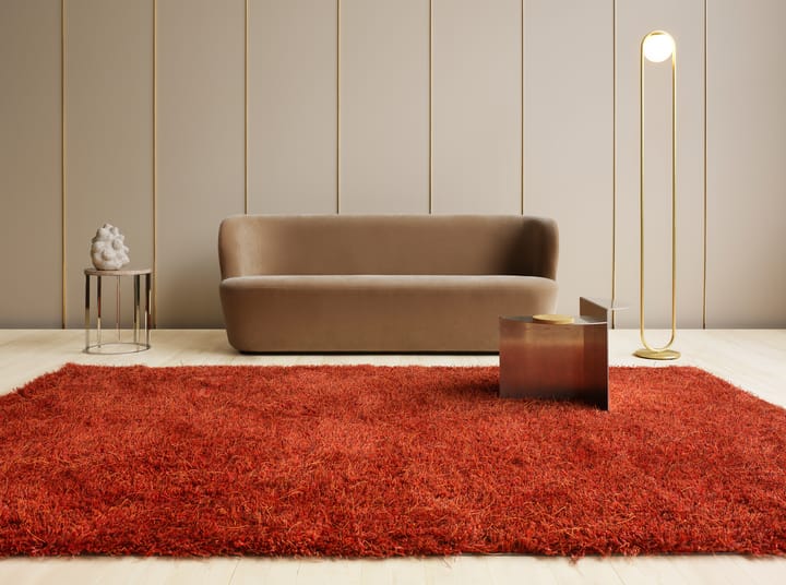 Moss tæppe 170x240 cm, Deep coral Kasthall