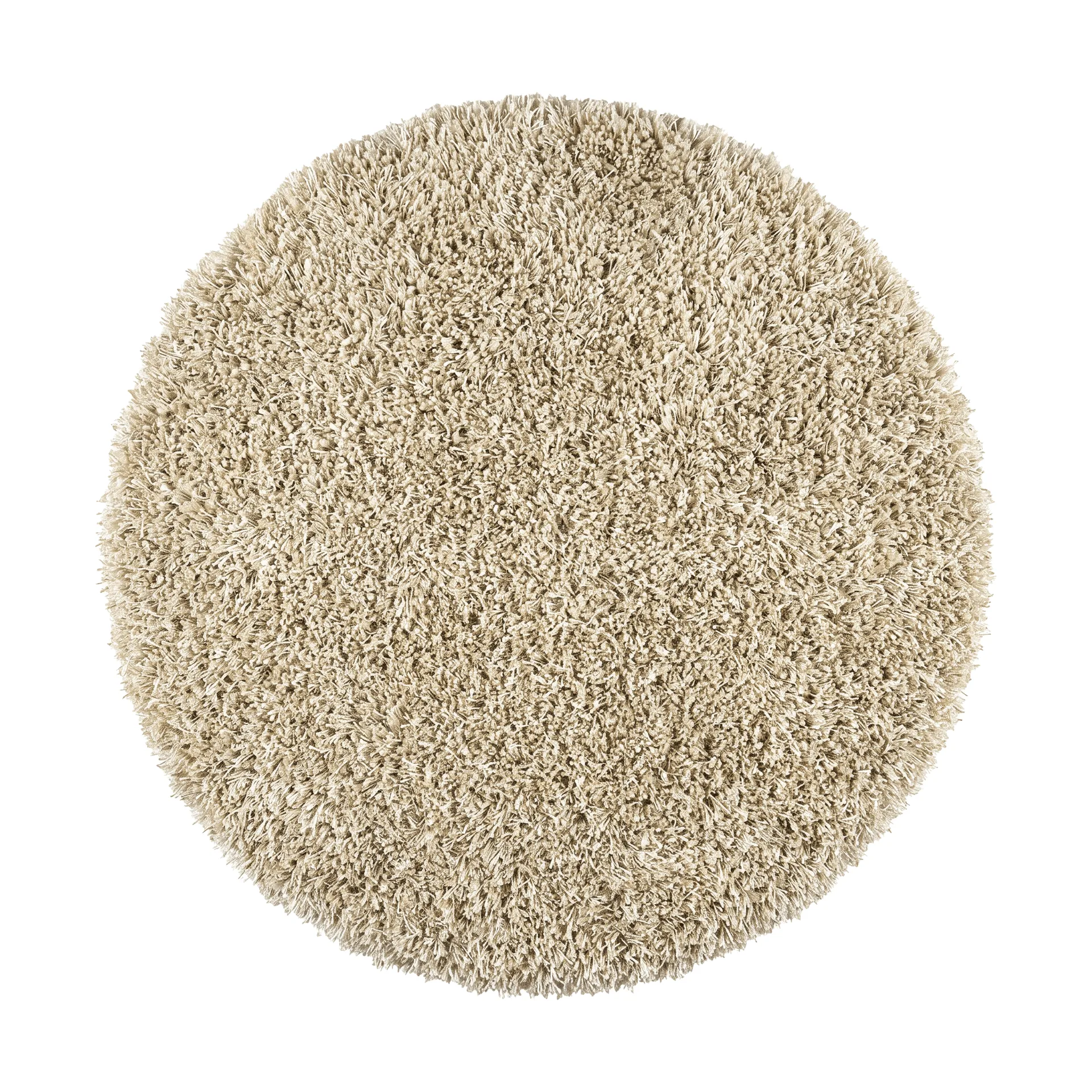 Kasthall Moss tæppe rundt Ø240 cm Beige
