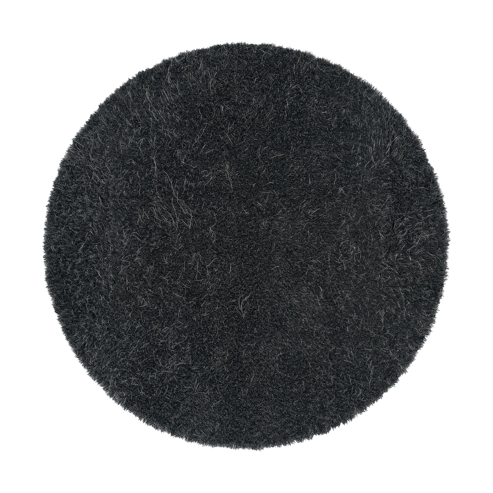 Kasthall Moss tæppe rundt Ø240 cm Blue iron