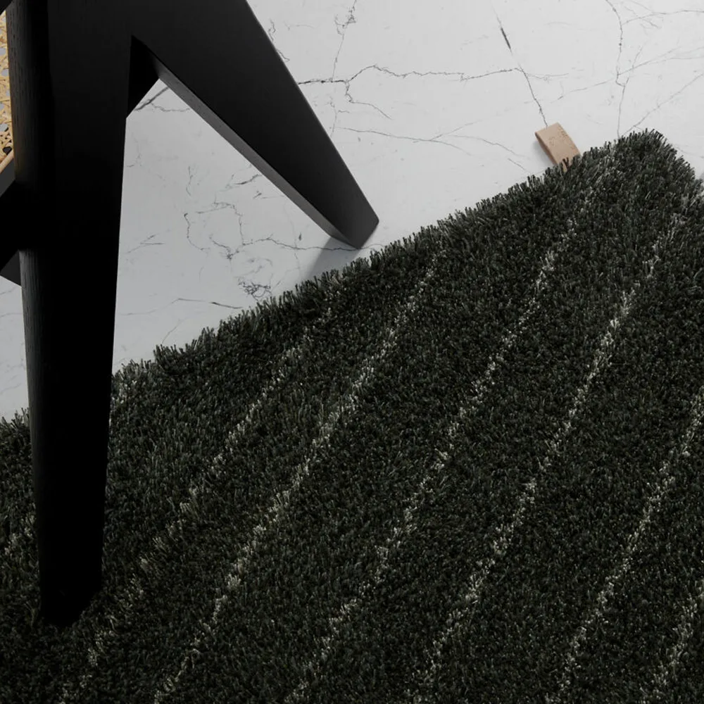 Naomi tæppe, Black bean 200x300 cm Kasthall