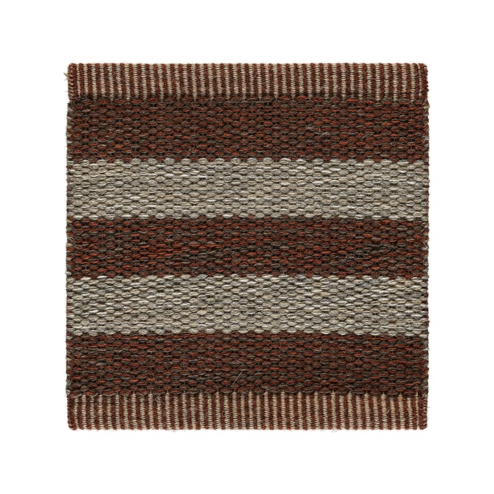 Narrow Stripe Icon entrétæppe/løber - Red clay 240x85 cm - Kasthall