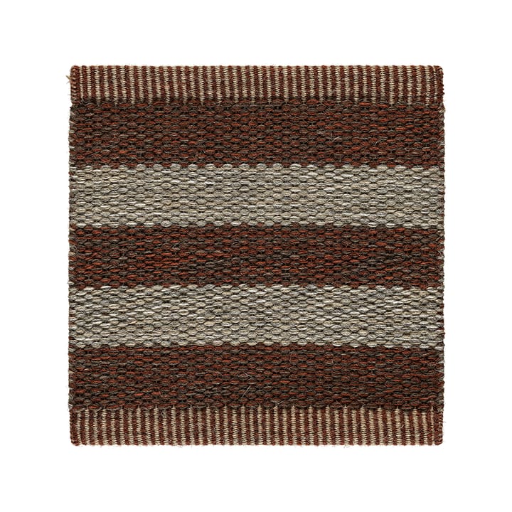 Narrow Stripe Icon tæppe - Red clay 240x160 cm - Kasthall