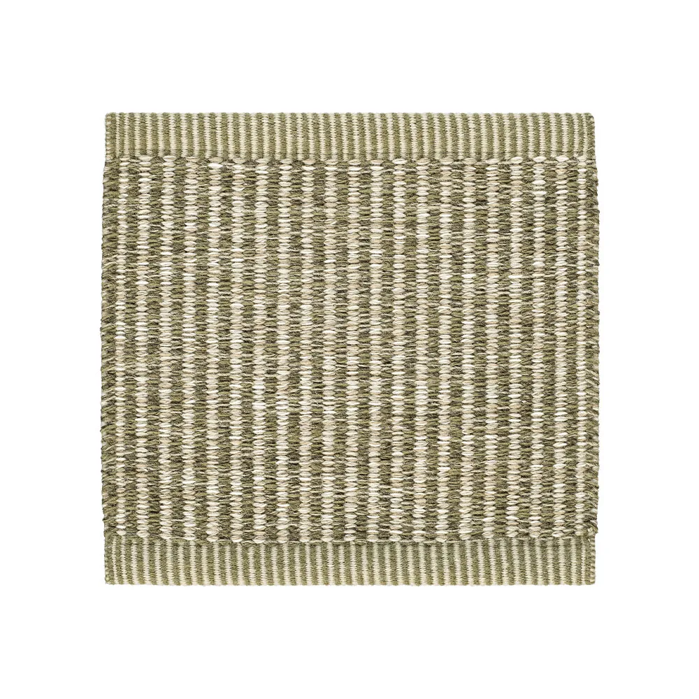 Stripe Icon tæppe, Green field 383 240x170 cm Kasthall