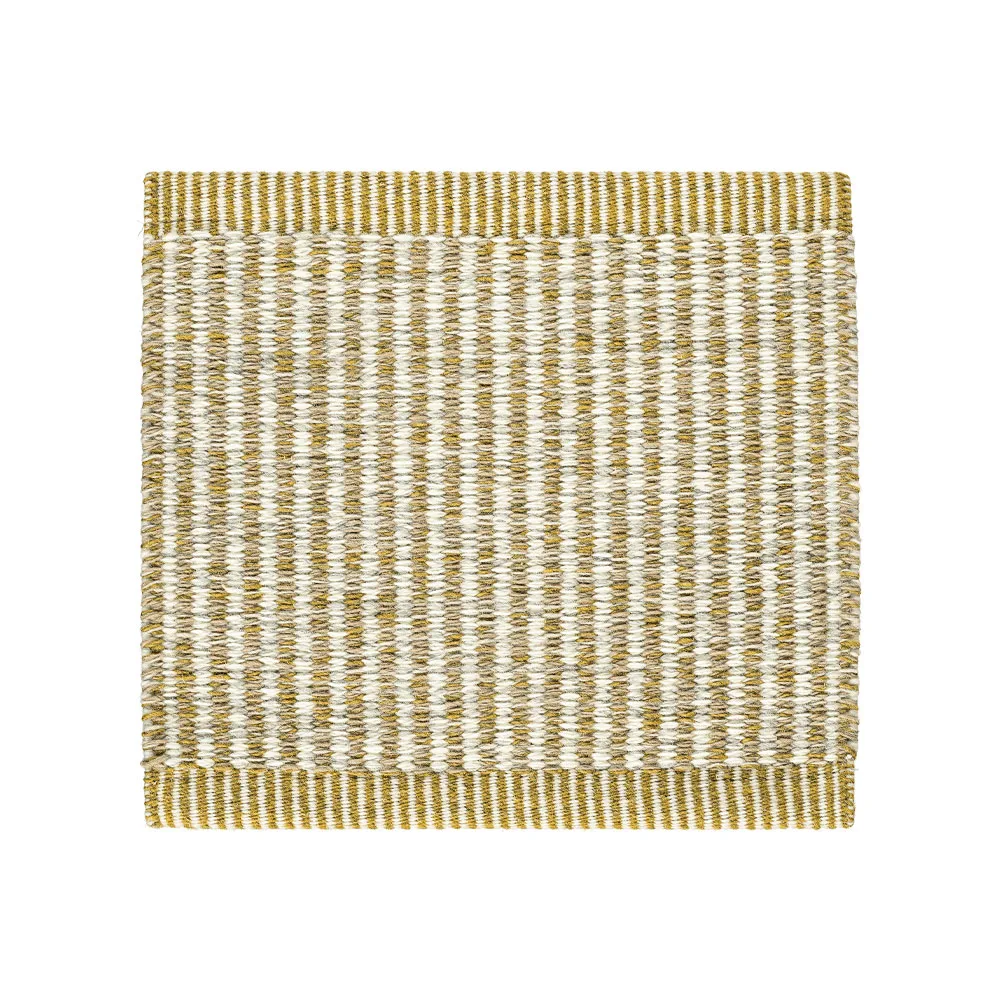 Stripe Icon tæppe, Straw yellow 485 240x170 cm Kasthall