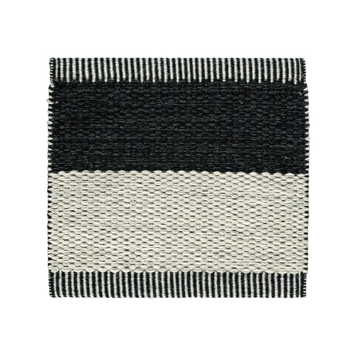 Wide Stripe Icon entrétæppe/løber - Midnight_ black, 200x85 cm - Kasthall