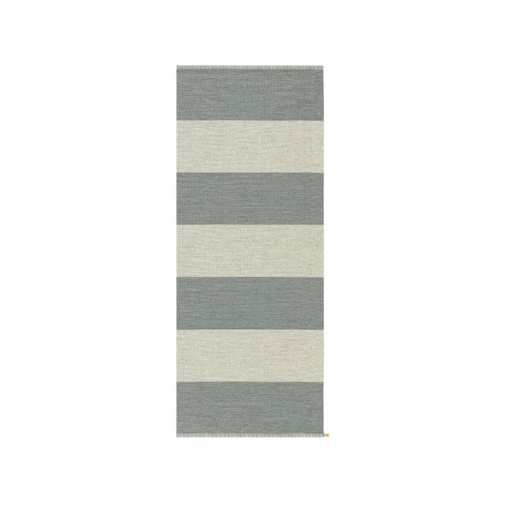 Wide Stripe Icon entrétæppe/løber - Polarized blue 200x85 cm - Kasthall