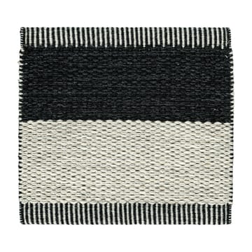 Wide Stripe Icon tæppe 160x240 cm - Midnight black - Kasthall