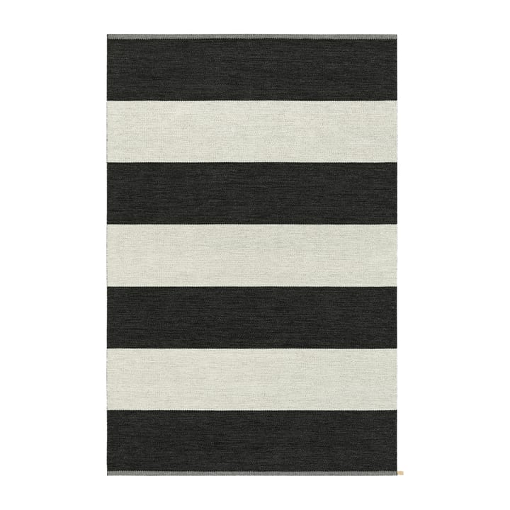Wide Stripe Icon tæppe 195x300 cm - Midnight black - Kasthall