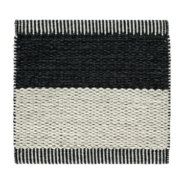 Wide Stripe Icon tæppe 195x300 cm - Midnight black - Kasthall