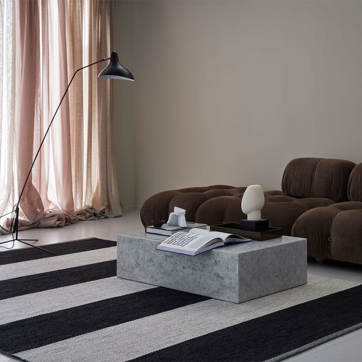 Wide Stripe Icon tæppe, Grey pear 350 240x165 cm Kasthall