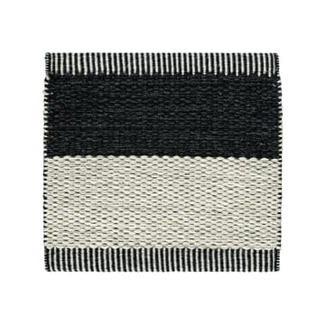 Wide Stripe Icon tæppe - Midnight black 554, 240x165 cm - Kasthall