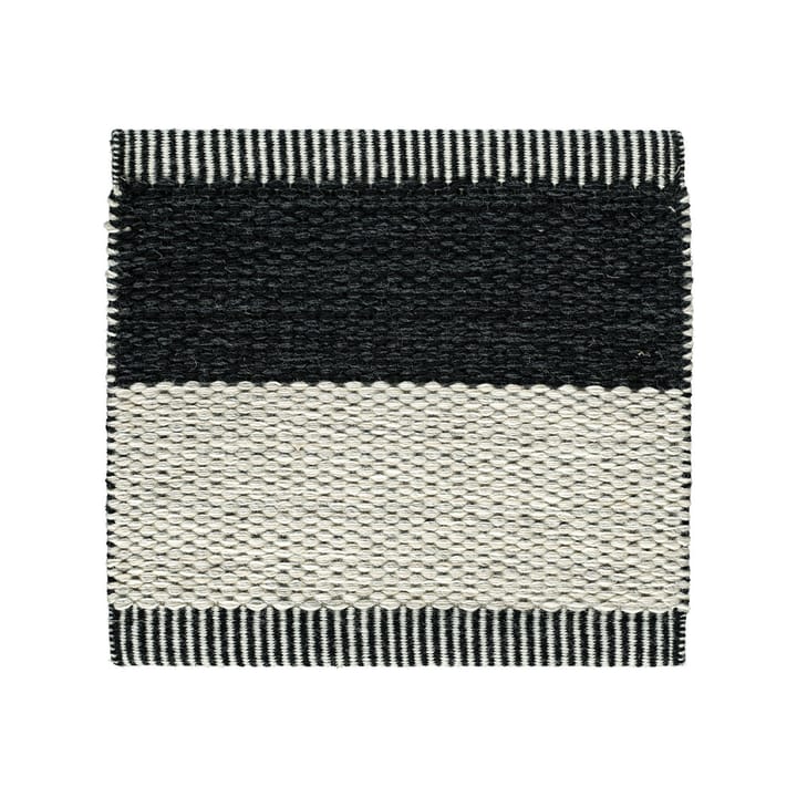 Wide Stripe Icon tæppe, Midnight black 554, 240x165 cm Kasthall