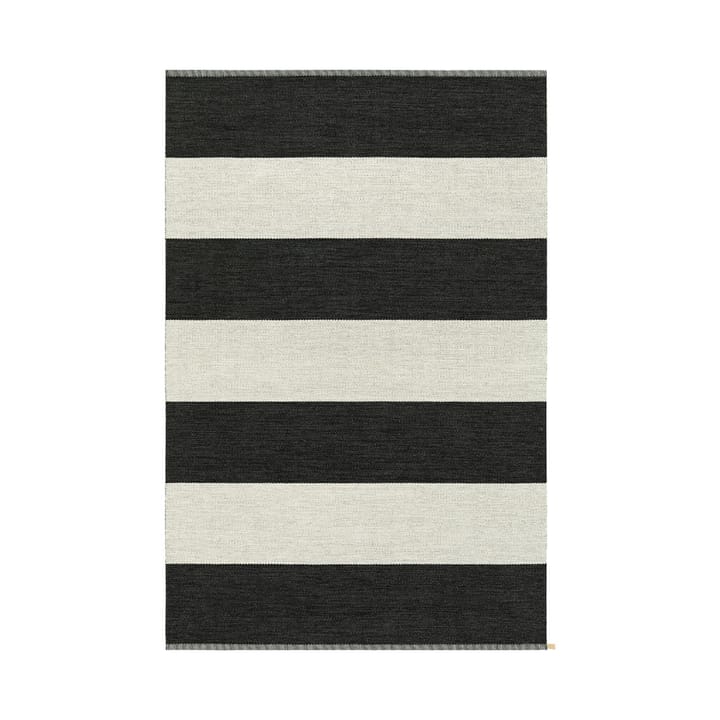 Wide Stripe Icon tæppe - Midnight black 554, 300x200 cm - Kasthall
