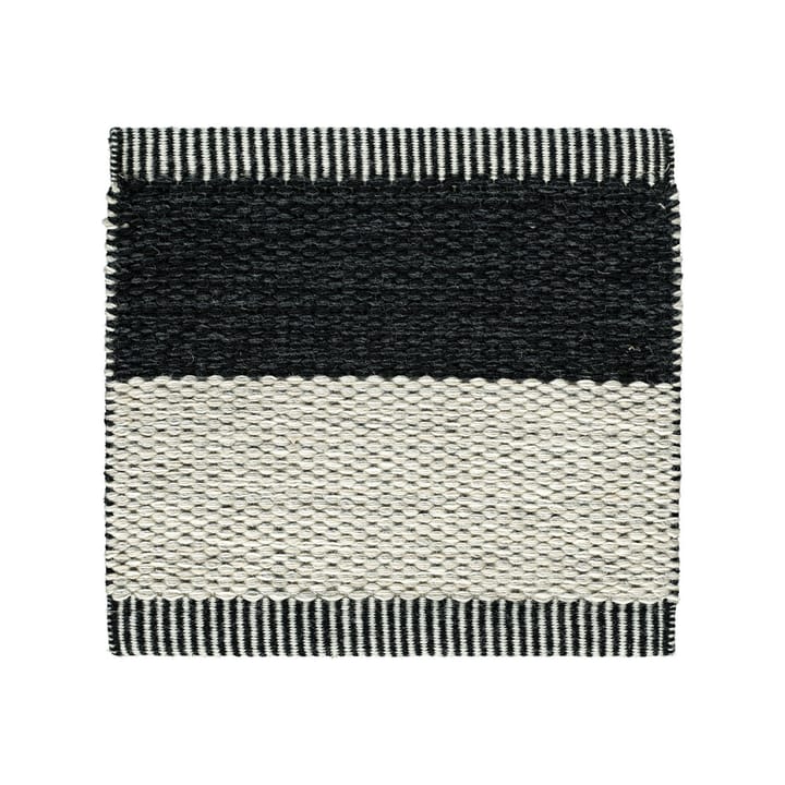 Wide Stripe Icon tæppe - Midnight black 554, 300x200 cm - Kasthall