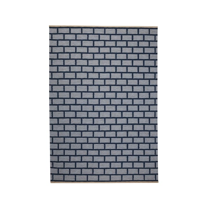 Brick tæppe, Blue, 170x240 cm Kateha