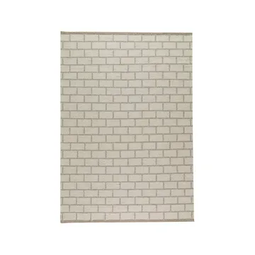 Brick tæppe - Light grey, 170x240 cm - Kateha