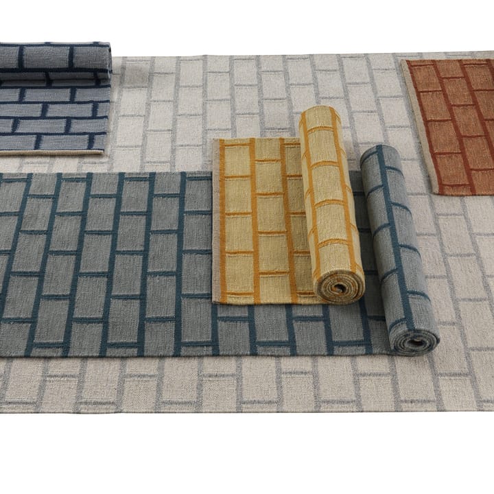 Brick tæppe, Light grey, 200x300 cm Kateha