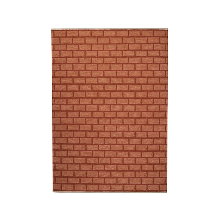 Brick tæppe - rust, 170x240 cm - Kateha